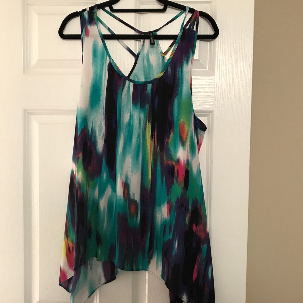 Watercolor tank top